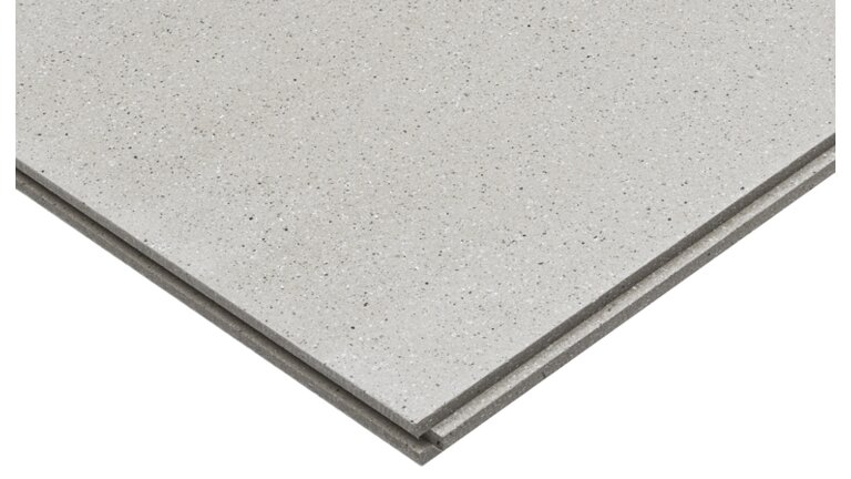 Heller Laminatboden in natürlicher Eichenoptik mit Maserung.